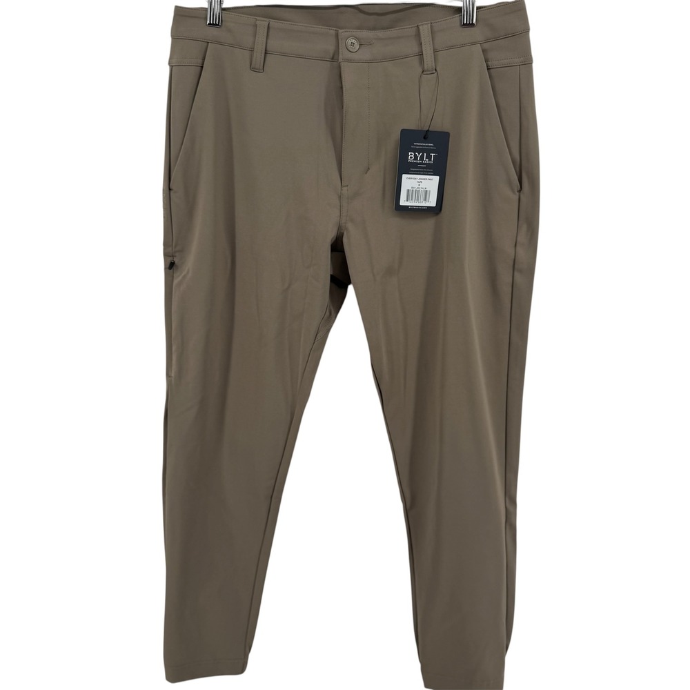 BYLT Premium Basics Everyday Jogger Pant Taupe Mens 36 NWT EDAY_JOG_TAU_36